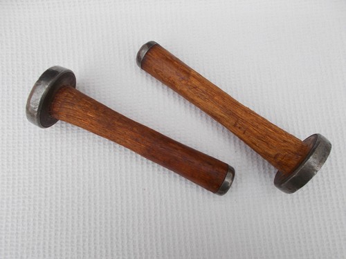 Vintage wooden textile - wooden, cotton