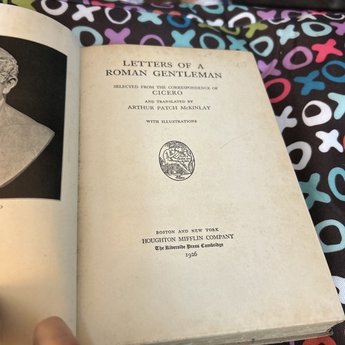Letters roman gentleman - letters, of
