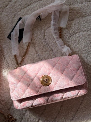 Versace medusa denim bag nwt - versace,