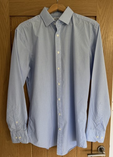Lewin non iron fitted fit - m,