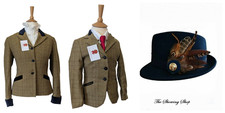 SHOWING SELECTION BROWN TWEED