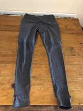 RBX Grey Ribbed Leggings - Medium