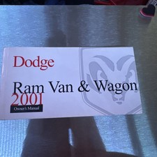 2001 Dodge Ram Van And Wagon