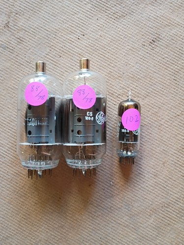 6js6c tubes matched pair - 6js6c,