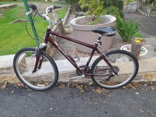 Schwinn 21 gear bike with suspension.