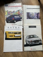 Vintage Vauxhall Brochures