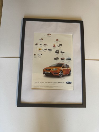 Framed original mk2 ford focus - framed,