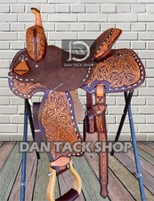 Western Barrel Leather Horse