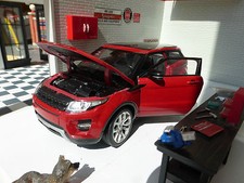 Red Land Range Rover Evoque