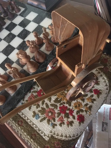 Wood rickshaw home decor - -, 10