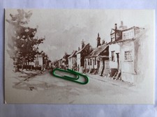 High Street Ingatestone #1 From A Watercolour By G. Roy Hammond Uposted