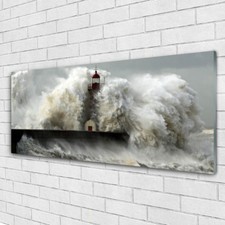 Glass print Wall art 125x50