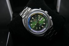 Rare Orient Green Dial king Diver 21 jewels Serviced - Excellent Condition.
