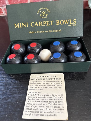 Vintage boxed mini carpet - vintage,