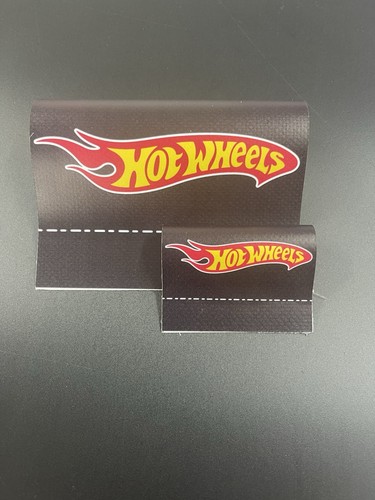 Hot wheels car sticker label - wheels,