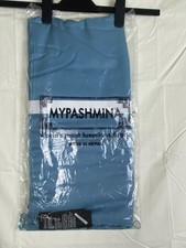 Luxury Handmade Blue Pashmina