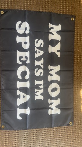 Novelty flag banner mom - banner,