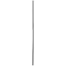 Matt black iron - matt, square