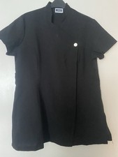 Ladies Black Simon Jersey Hair/beauty Tunic Size 18