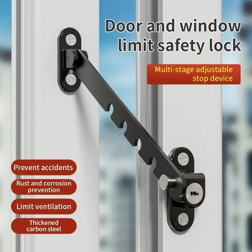 Window door restrictor - window, &