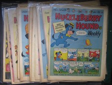 1962 Huckleberry Hound weekly comic x 17 issues 1963