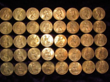 x40 One Pennies 1967 Old Pre-Decimal Coin Uncirculated UK Queen Elizabeth II