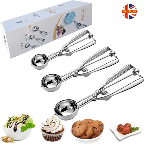 Ice cream scoop - size, cookie