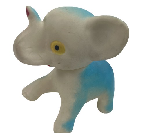 Blue elephant vinyl - vinyl, rubber