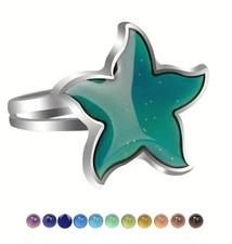 Adjustable Starfish Mood Ring