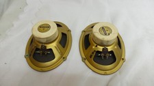 Grundig oval speakers with alnico magnet pair  125 x 175mm