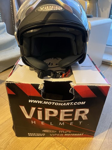 Viper motorcycle crash helmet - crash,