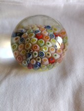 Vintage Milliforie Paperweight