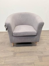 Tub Chair Natural Fabric