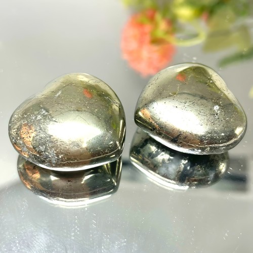 Natural golden pyrite - natural,