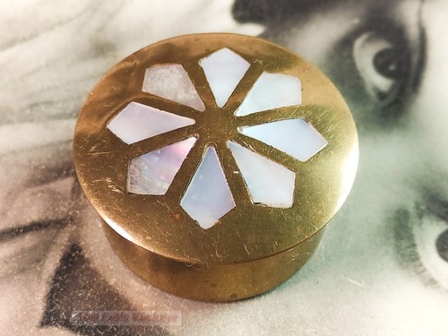 Gold tone and white asian - tone,