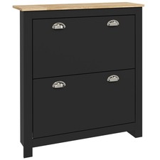 Homcom drawer shoe cabinet - homcom, 2