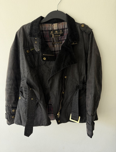 Barbour womens black - womens, waxed