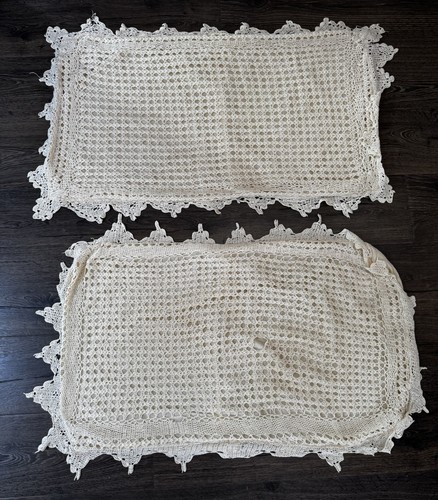 Vintage handmade crochet - handmade, lace