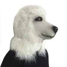 Adult Poodle Dog Mask Animal