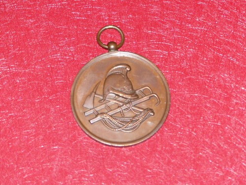 Firefighters medal circa - medal,