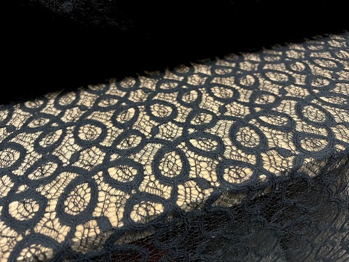 Cotton lace dress fabric per - cotton,