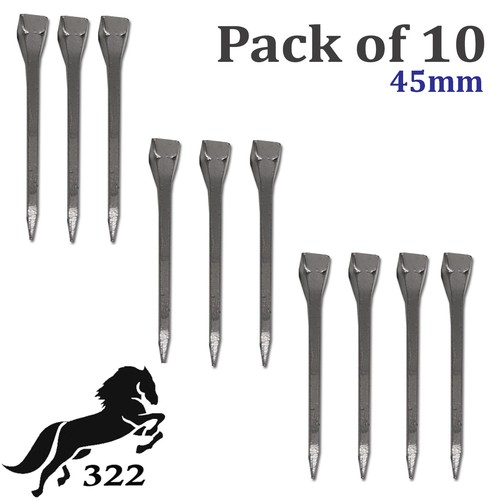 Horse shoe nails - 10, 45mm