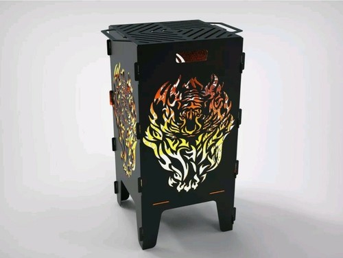 Firepit grill bbq charcoal - grill,