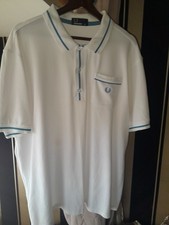 Fred Perry Polo In XXL White