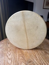 Bodhran made of goatskin and ash in vgc
