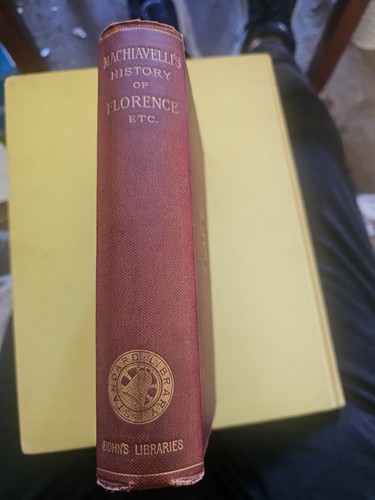 Machiavelli history of - machiavelli's,