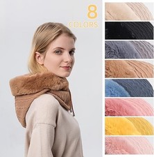 3 in 1 Beanies Hat with Scarf and Maske Balaclava-mask Beanies Hat for Women UK