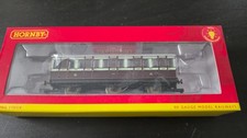 Hornby R40120 LNWR 6 Wheeled 3rd Class coach 4671 with lights -New