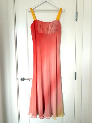 Debut empire line - line, orange