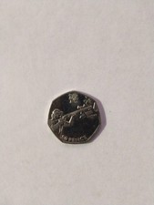 Olympics Rifle Shooting 50p Coin